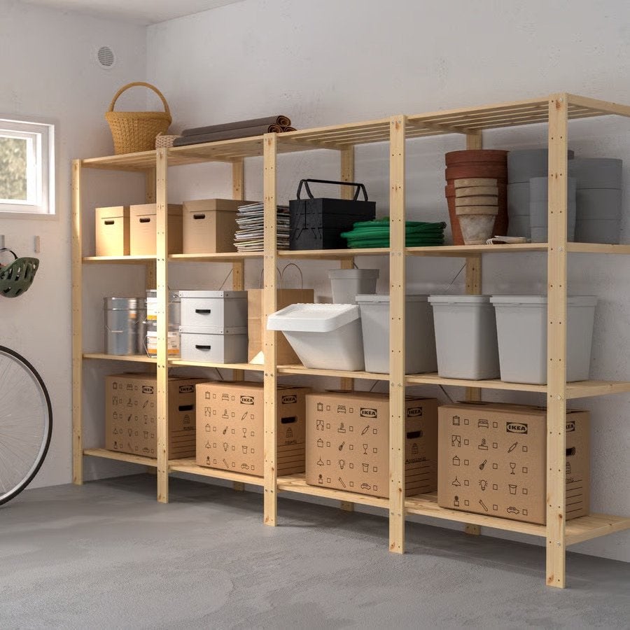 Ikea Hejne Stellingkast, Huis en Inrichting, Kasten | Stellingkasten, Zo goed als nieuw, Ophalen