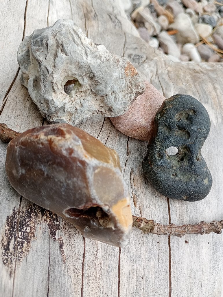 Pierres de sorcière, pierres de sorcière du Danemark, Enlèvement, Autres types