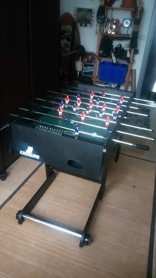 Table de Babyfoot Scorpion Kick noir kicker, Enlèvement, Comme neuf
