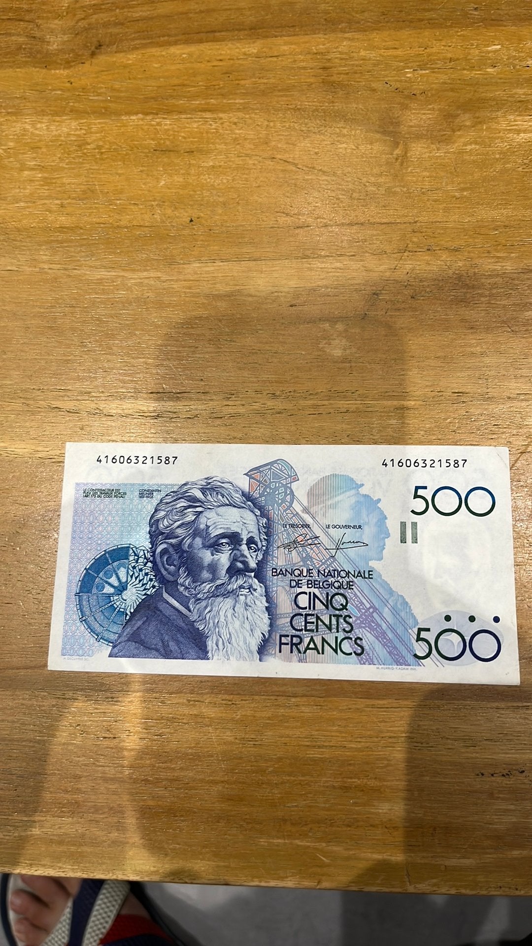 500 Francs Meunier unc, Timbres & Monnaies, Enlèvement ou Envoi
