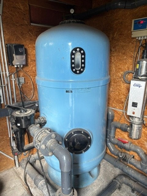 professionele zwembad/jacuzzi installatie, Tuin en Terras, Ophalen, Gebruikt, Zwembadpomp