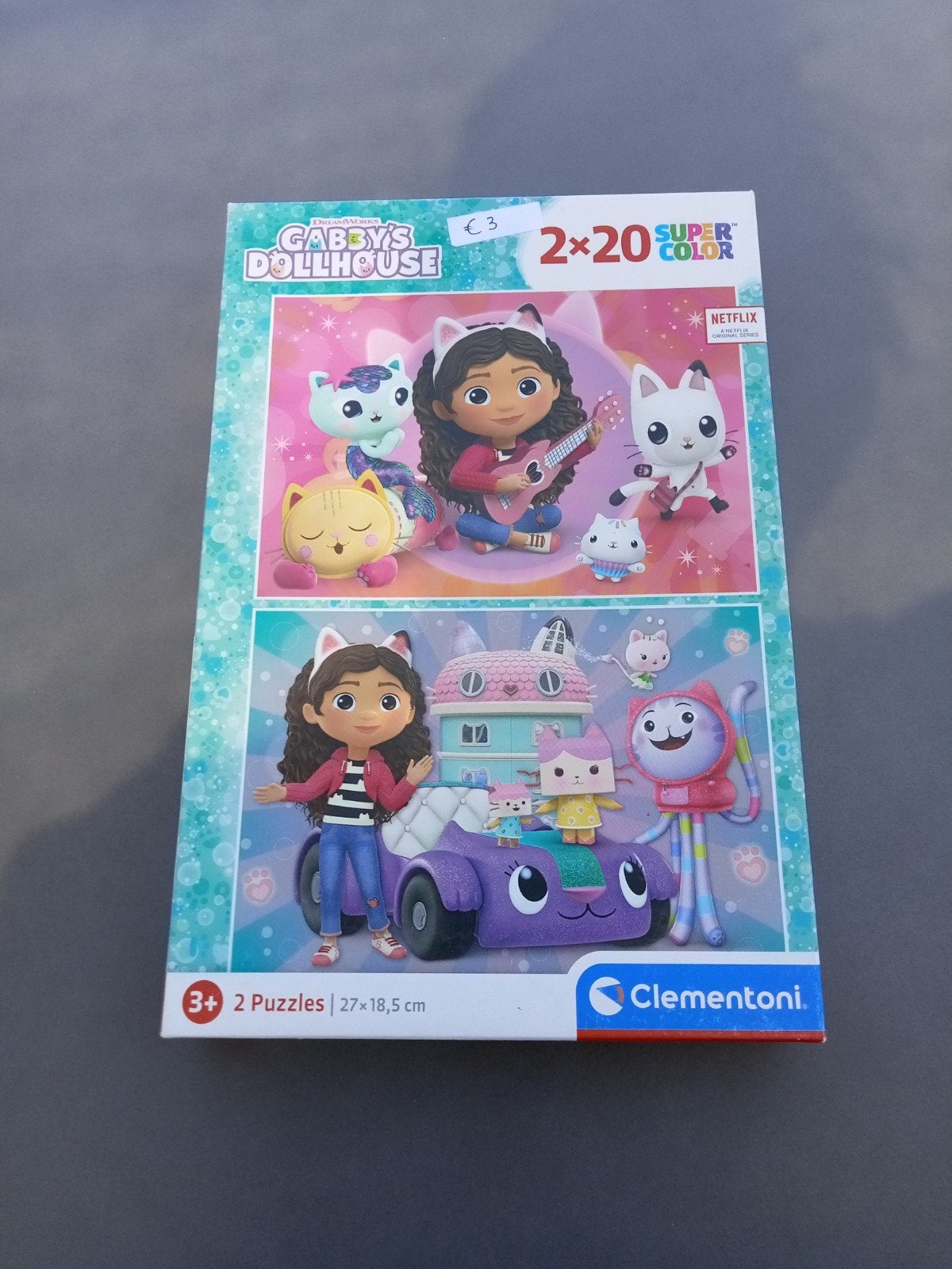 Puzzel gabby's dollhouse, Ophalen