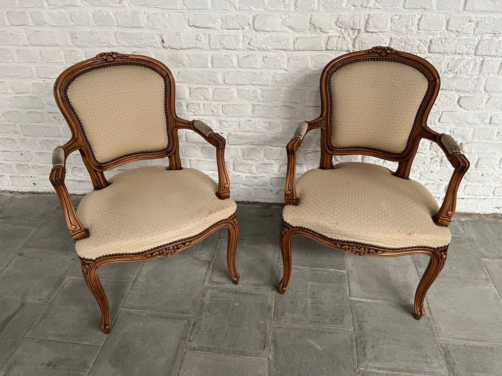 2 Louis XV zeteltjes, Ophalen