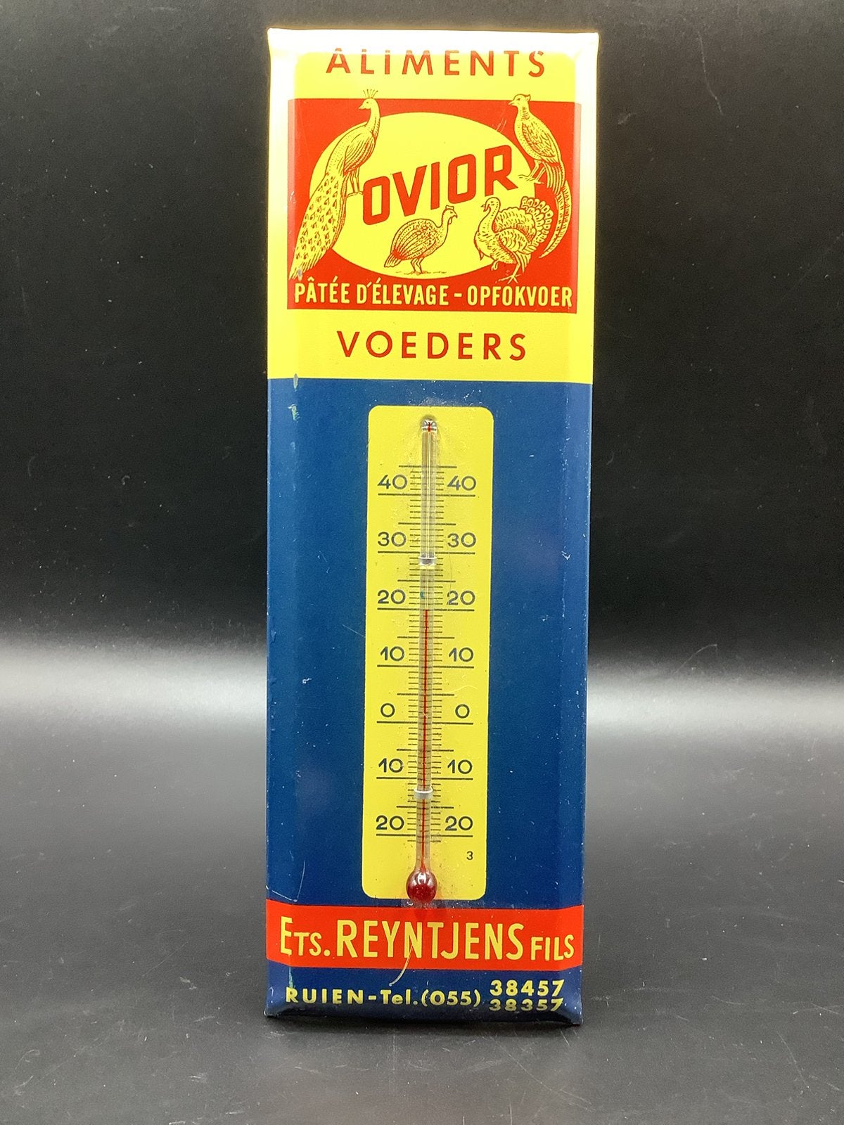 Ancien thermomètre aliments Ovior (Ruien), Collections, Enlèvement ou Envoi