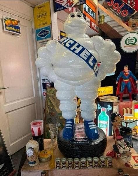 Grote Michelin Bibendum Beeld - Uniek Verzamelobject