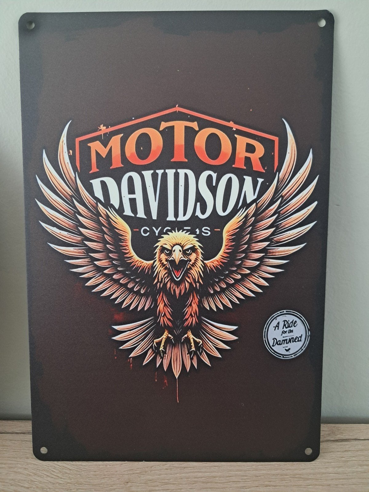 Metalen bord Harley- Davidson, Enlèvement ou Envoi