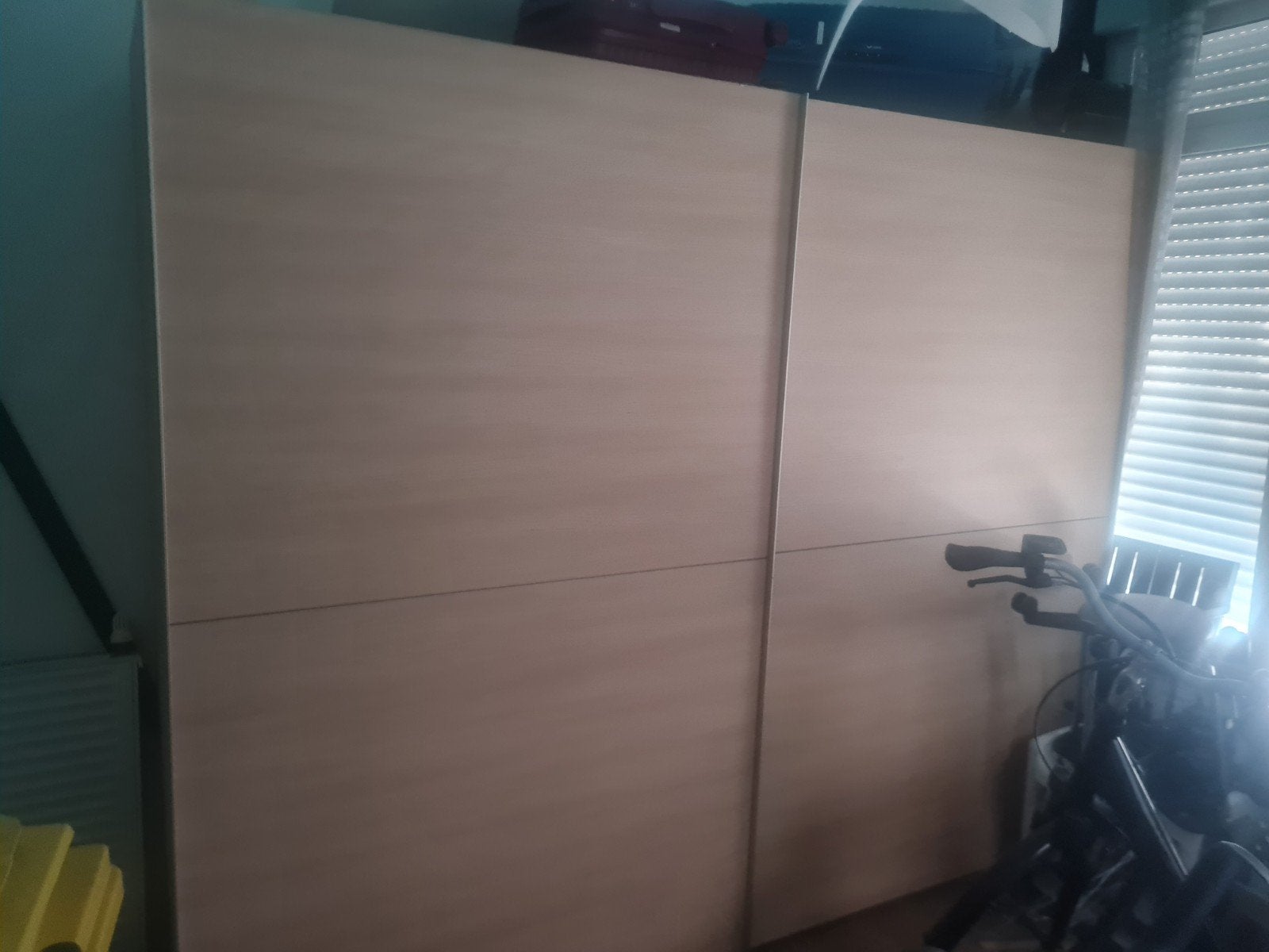 kledingkast B 2m50 / H 2m10  met schuifdeuren., Huis en Inrichting, Kasten | Roldeurkasten en Archiefkasten, Ophalen