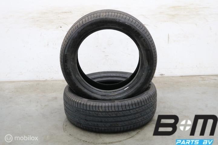 2 x 2155517 98W Delinte DS2 met 7mm 215 55 17, Auto-onderdelen, Banden en Velgen, 17 inch, Band(en), Zomerbanden, Gebruikt