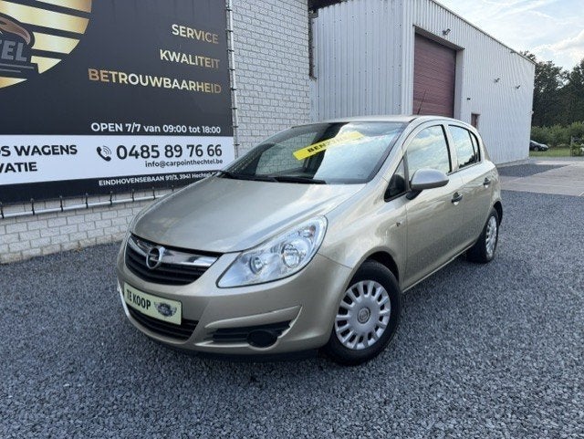 Opel Corsa 1.0i benzine ENJOY met maar 127 000 km GARANTIE !, Autos, Argent ou Gris, Achat, 4 portes, Entreprise