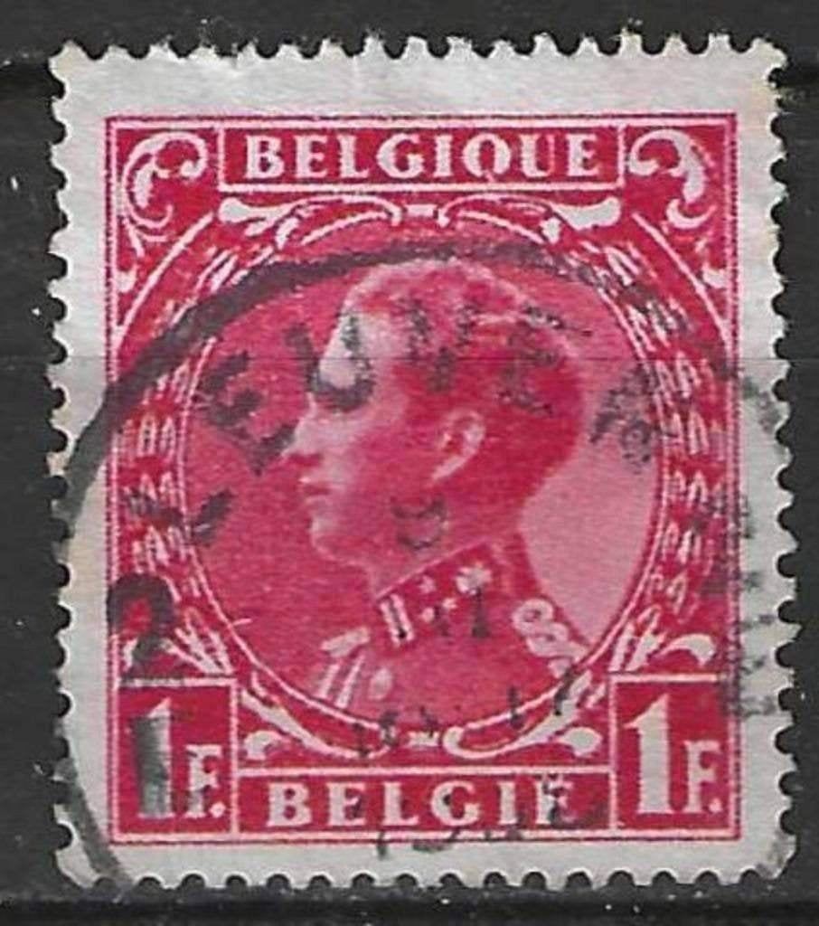 Belgique 1934/1935 - Yvert/OBP 403 - Léopold III 1 F. (ST), Envoi, Affranchi, Oblitéré, Maison royale