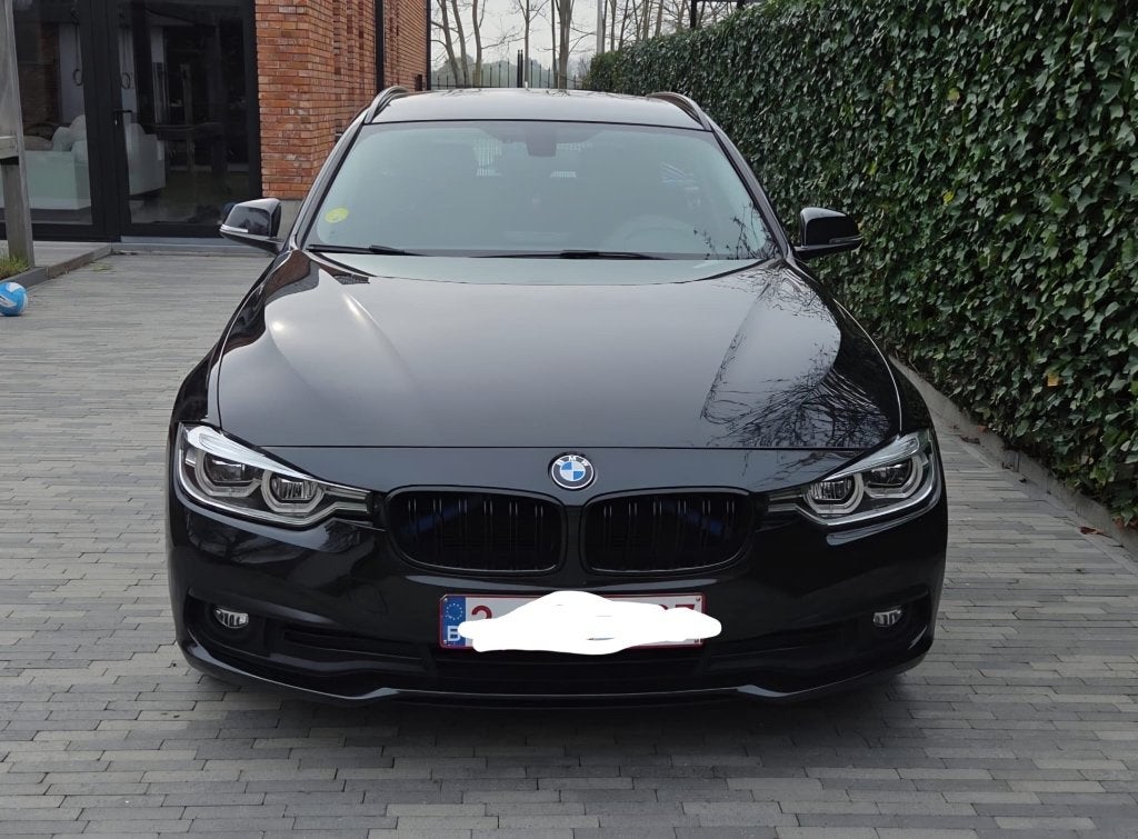 BMW 318d F31, Auto's, 4 cilinders, Zwart, 5 deurs, Particulier