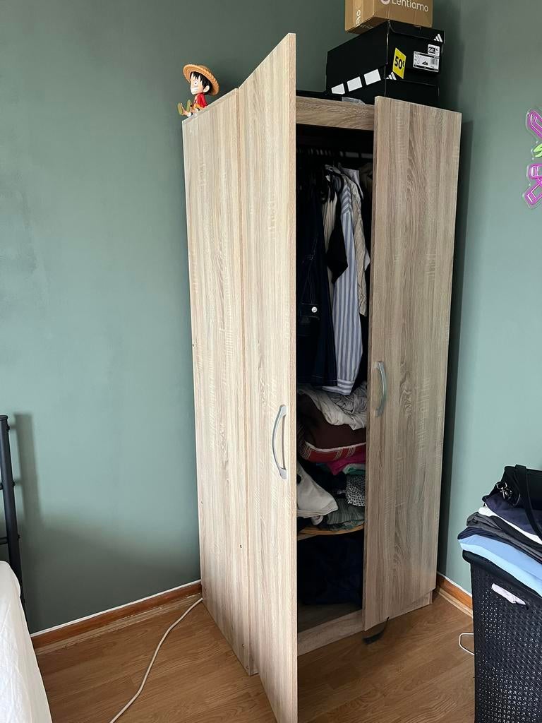 Armoire 2 portes - Le Roi Du Meuble, Enlèvement, Comme neuf