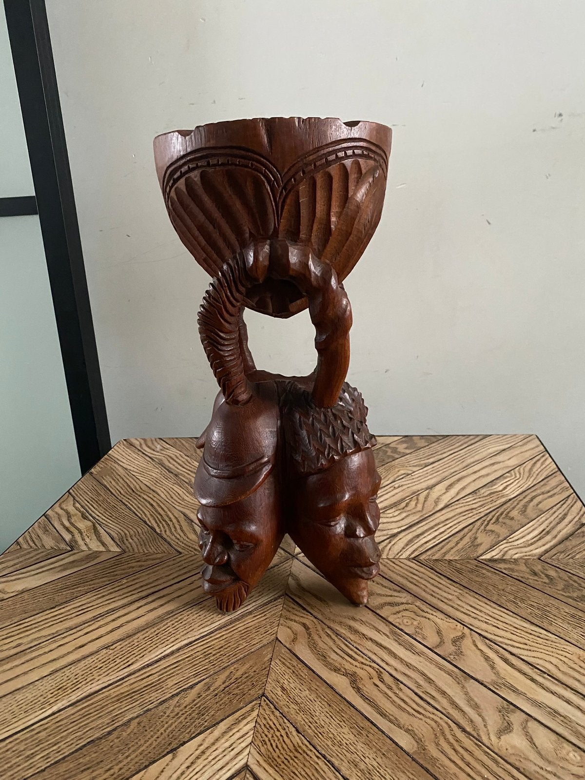 Afrikaans houtsnijwerk, Antiquités & Art, Art | Art non-occidental, Enlèvement