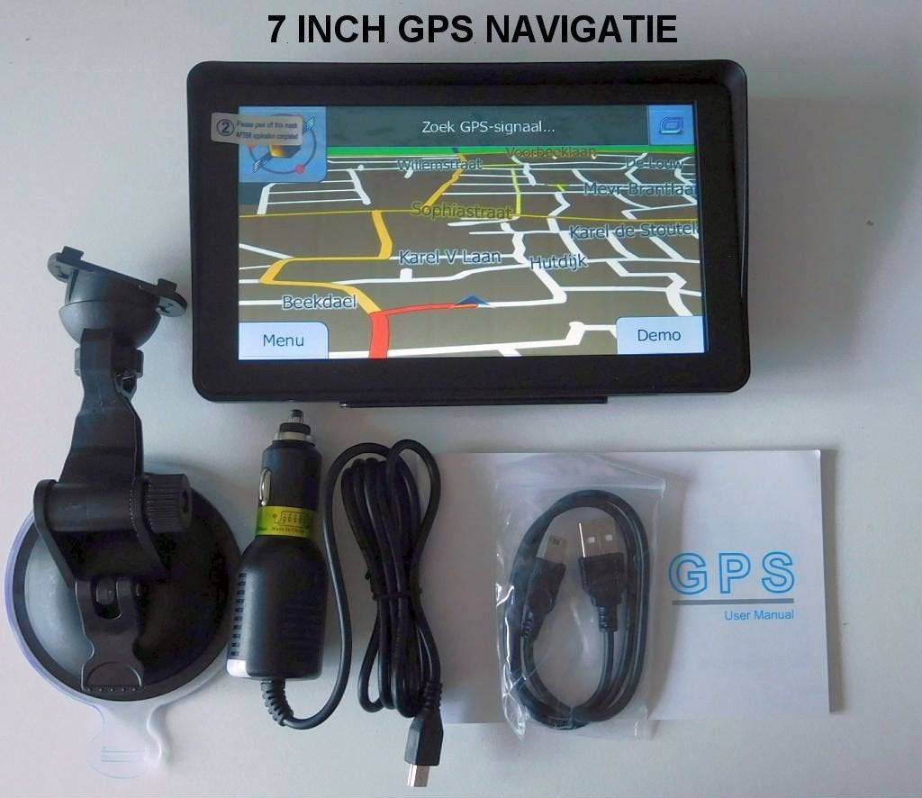 Nieuwe 7 inch GPS Navigatie voor Auto, Camper en Vrachtwagen, Auto diversen, Ophalen of Verzenden, Nieuw