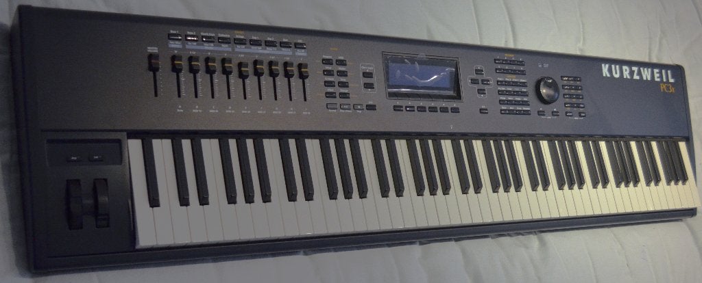 Kurzweil PC3X (88 Keys Hammer Action) + KORE 64 Expansion, 88 toetsen, Zo goed als nieuw, Met midi-aansluiting, Ophalen