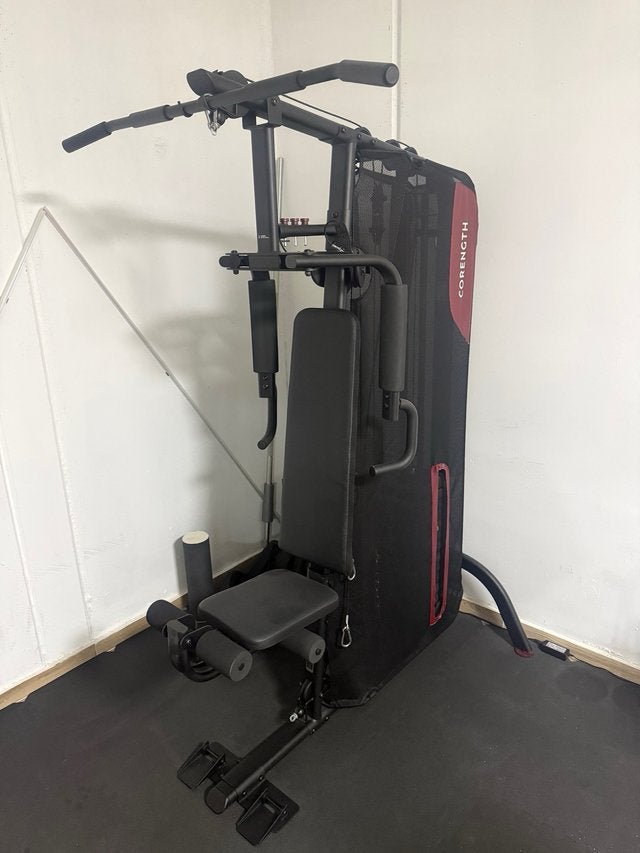 Volledige homegym - Multifunctionele fitnesstoestel, Sport en Fitness, Ophalen, Zo goed als nieuw, Krachtstation