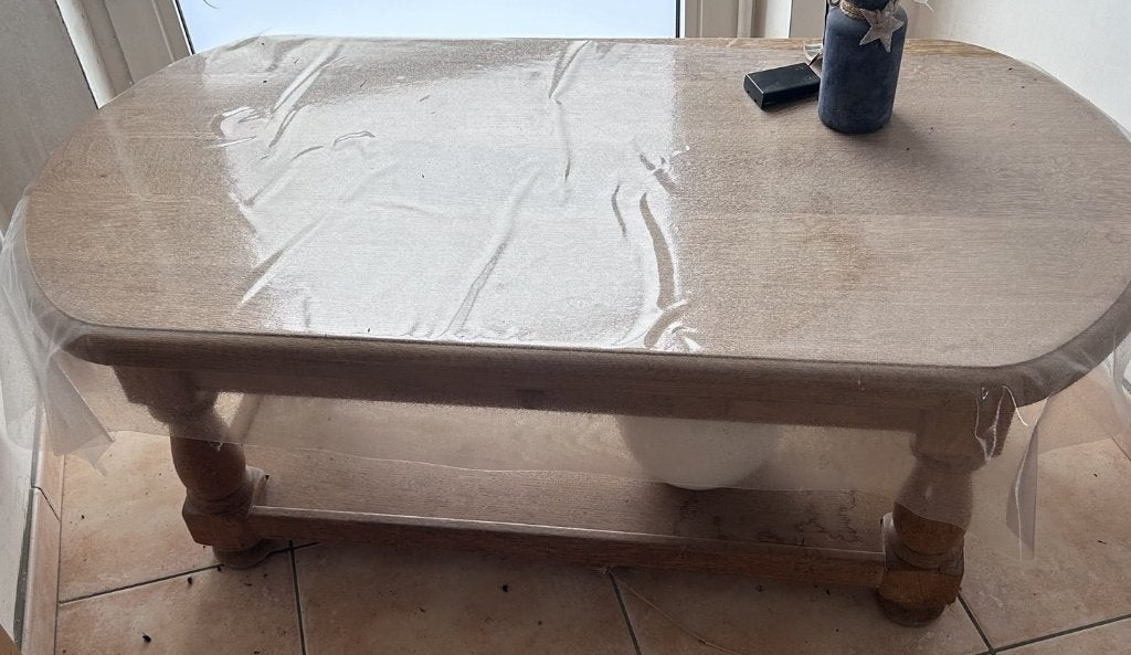 Table basse en Chêne Massif, Maison & Meubles, Tables | Tables de salon, 100 à 150 cm, Comme neuf, Enlèvement, 50 à 100 cm