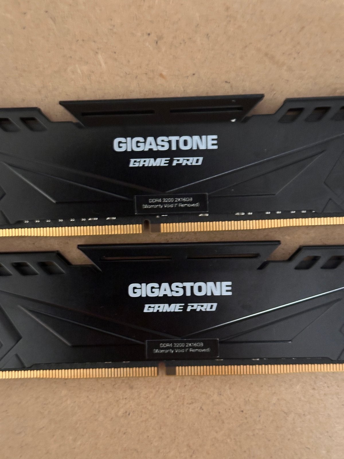 Gigastone 32GB (2x16) DDR4-3200 CL16 RAM, Computers en Software, RAM geheugen, 32 GB, DDR4, Ophalen of Verzenden, Zo goed als nieuw