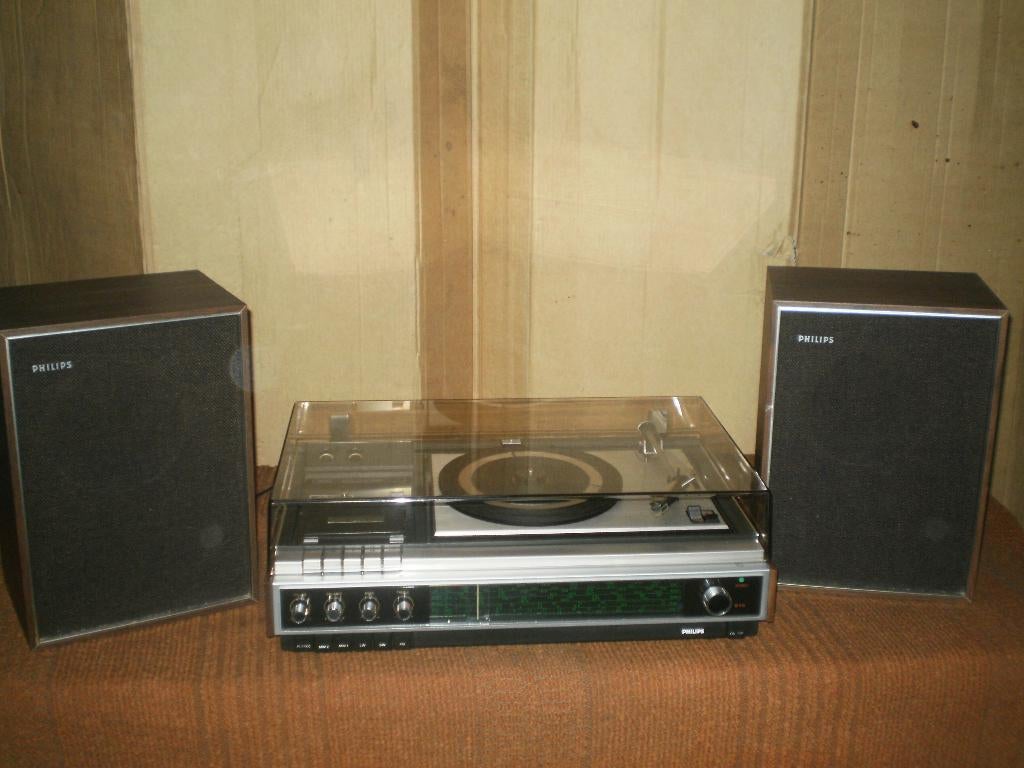 Chaine hifi vintage PHILIPS, Enlèvement, Utilisé, Philips, Micro chaîne