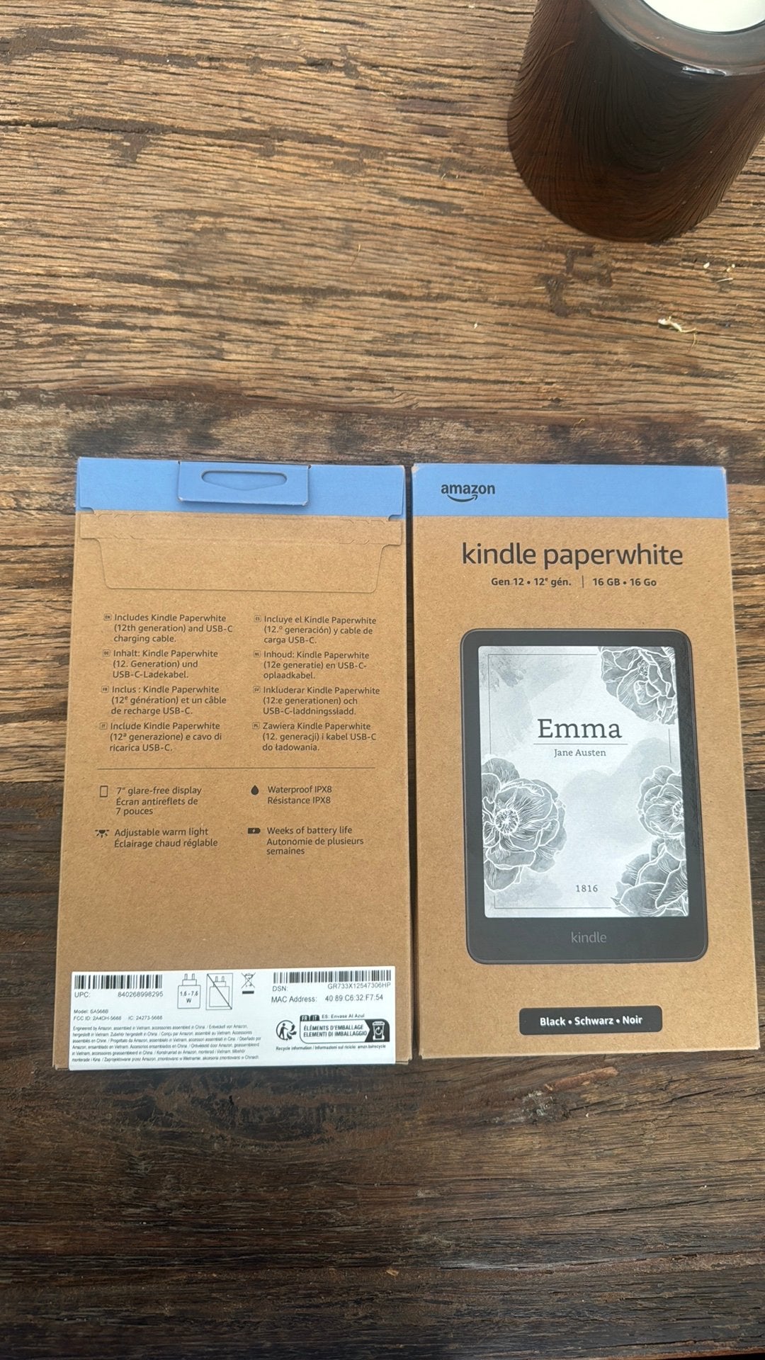 Amazon Kindle paperwhite Gen 12 16gb, Enlèvement, Neuf, 7 pouces, 16 GB ou plus