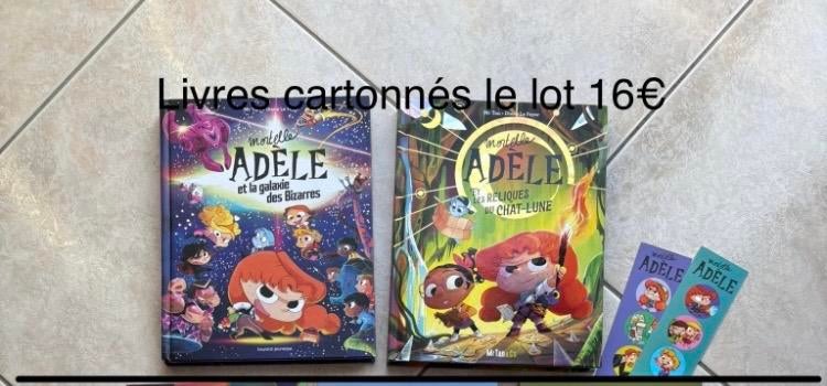 2 nieuwe kartonnen boeken van Adele Mortelle, Ophalen of Verzenden