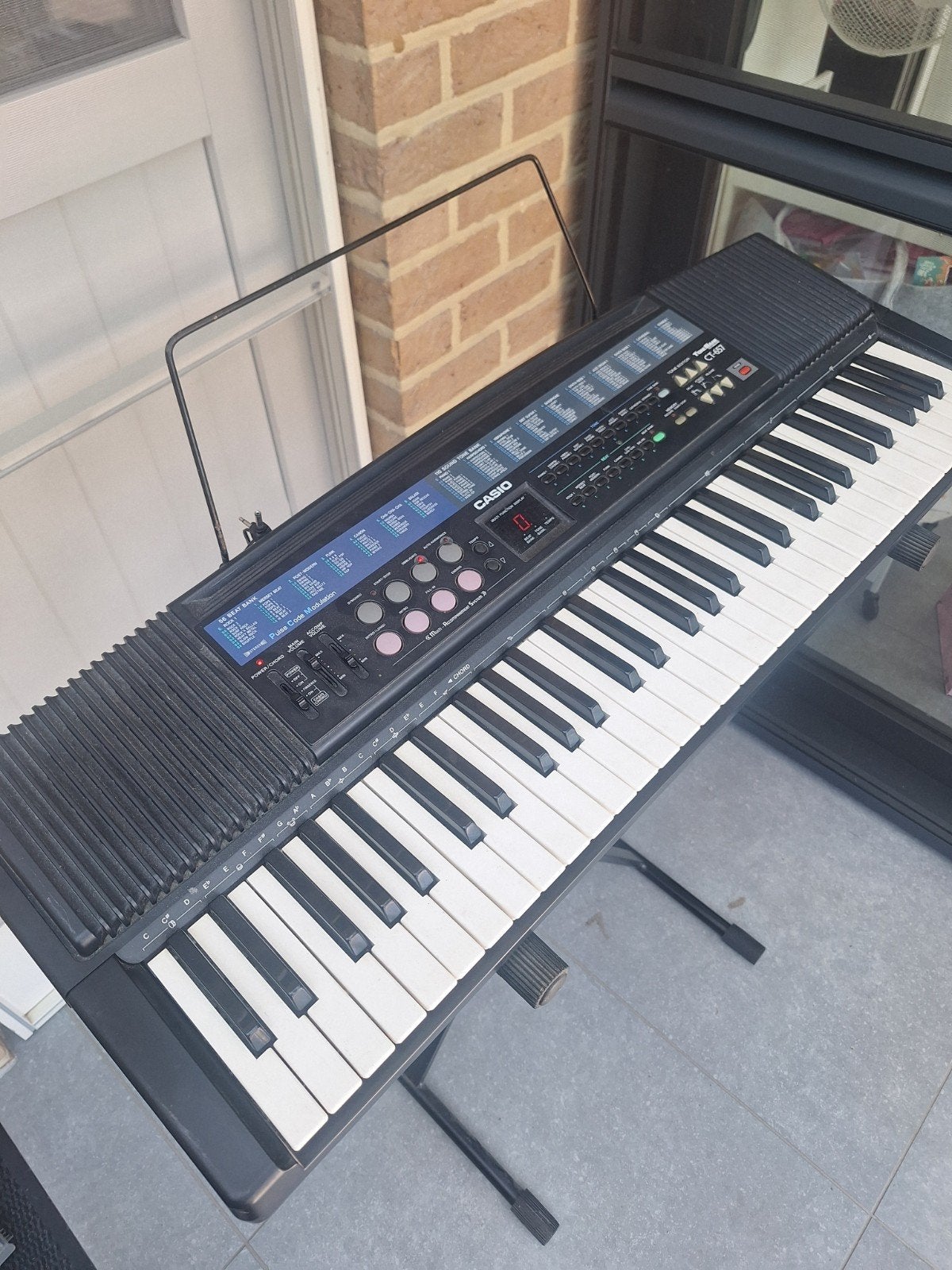 casio tone bank CT-657 synthesizer, Muziek en Instrumenten, Keyboards, Ophalen, Casio