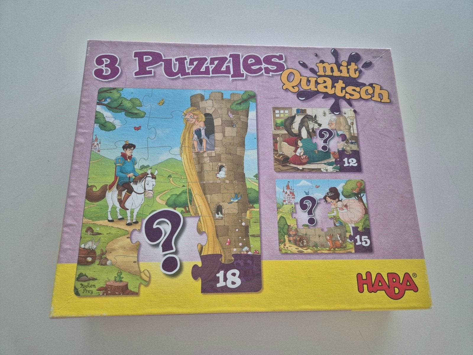 haba kinderpuzzel, Ophalen, Gebruikt