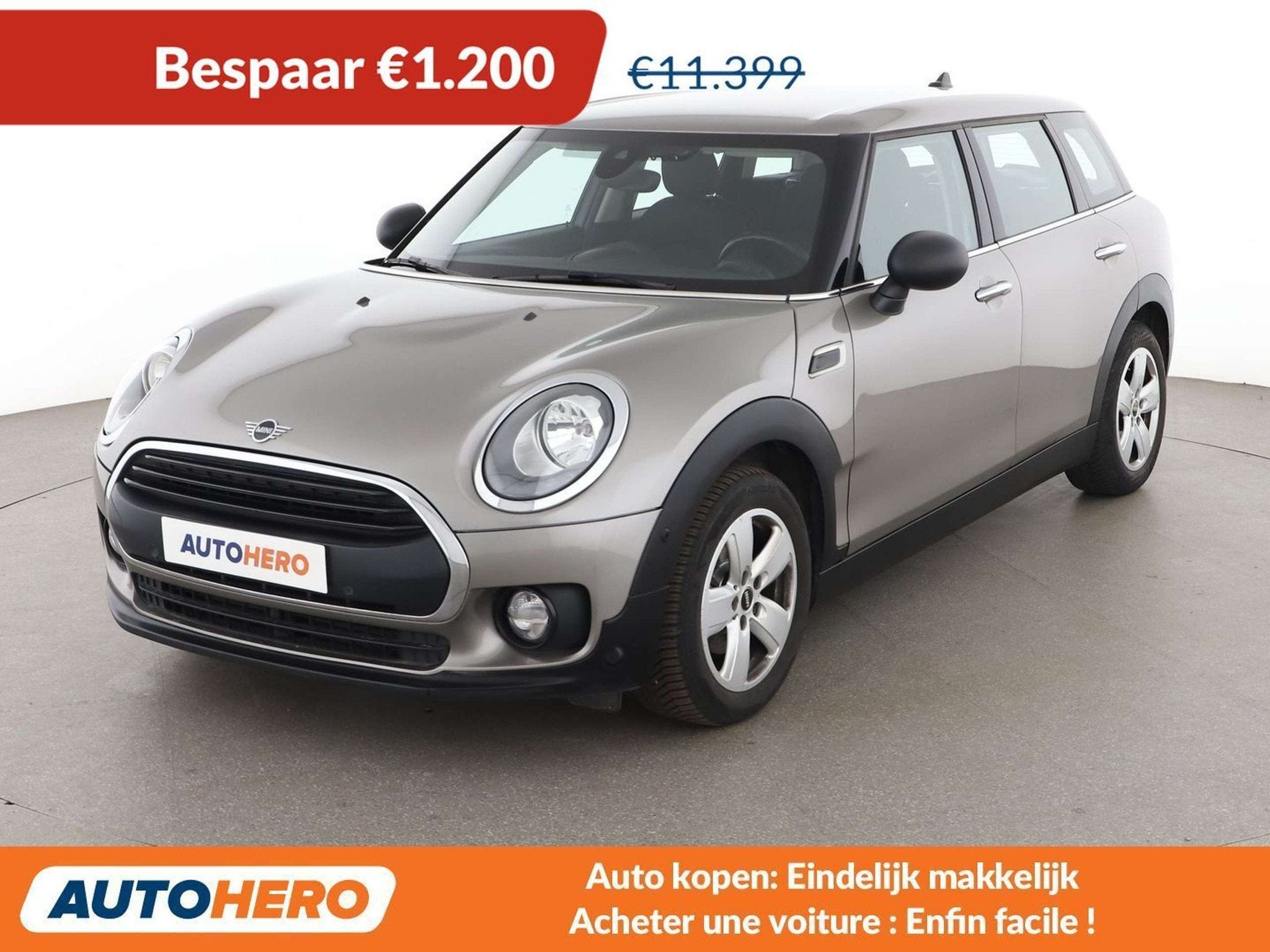 MINI One D Clubman One D (bj 2019), Auto's, Voorwielaandrijving, Stof, Gebruikt, Electronic Stability Program (ESP)