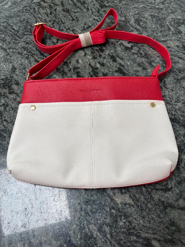 handtasje ted lapidus, Ophalen of Verzenden, Nieuw, Rood, Overige merken