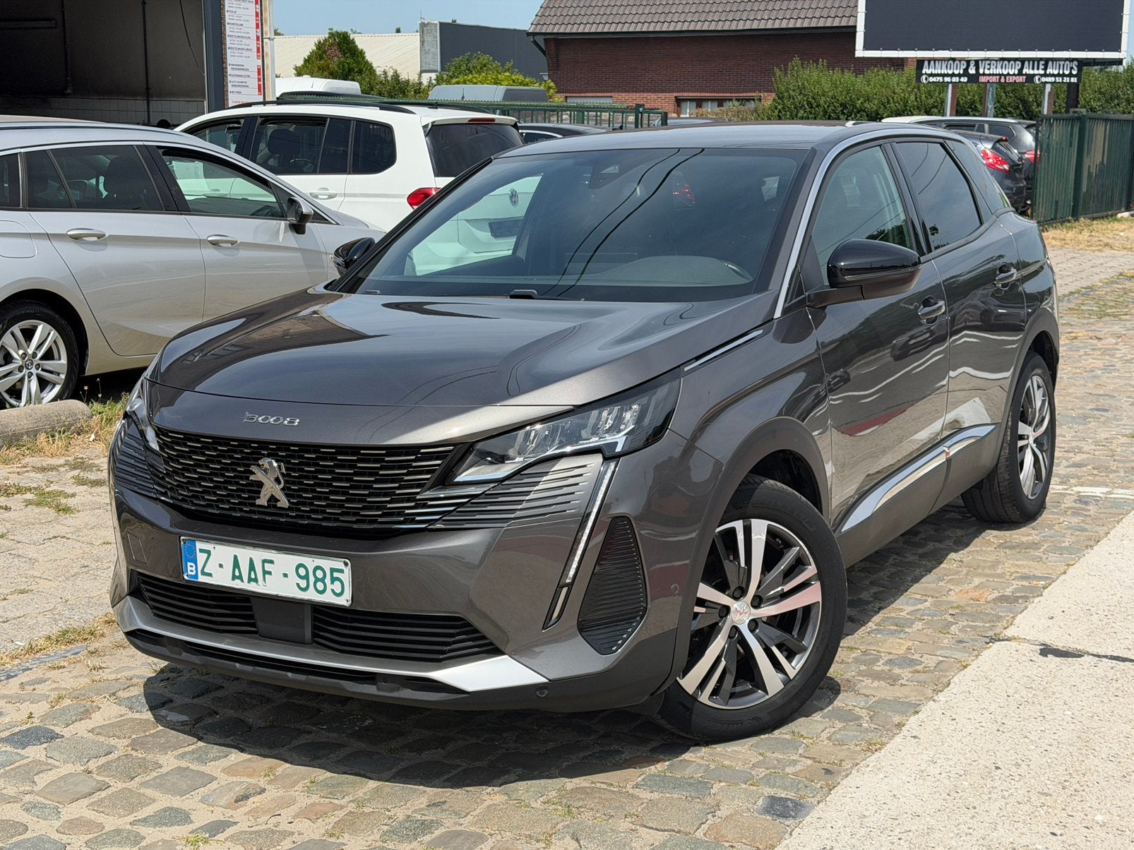 Peugeot 3008 1.2 PureTech | Grote Navi | Dodehoek | Cruise, Voorwielaandrijving, 139 g/km, 1199 cc, Leder en Stof