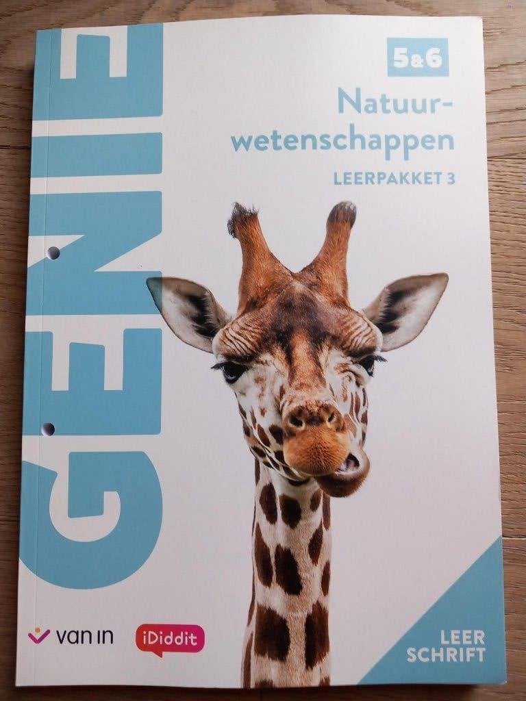 Genie Natuurwetenschappen 5&6 leerpakket 3 Leerschrift, Boeken, Ophalen, ASO, Biologie, Nieuw