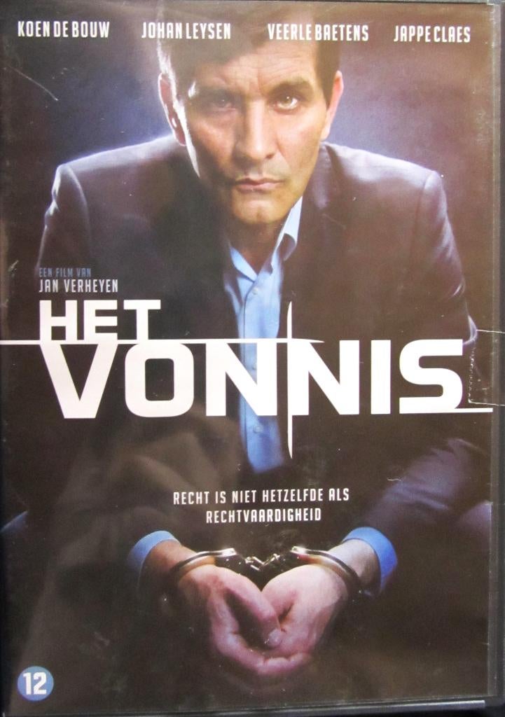 DVD VLAAMSE THRILLER-HET VONNIS (KOEN DE BOUW-VEERLE BAETENS, Alle leeftijden, Ophalen of Verzenden, Zo goed als nieuw, Film