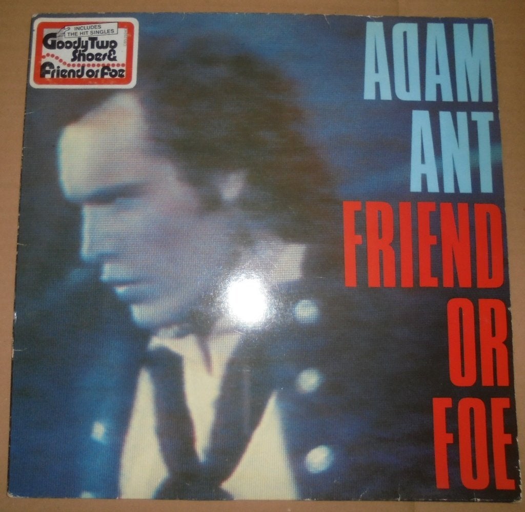 ADAM ANT - FRIEND OR FOE - LP - 1982 - EUROPE -, Cd's en Dvd's, LP, Gebruikt, Ophalen of Verzenden, Indie Rock