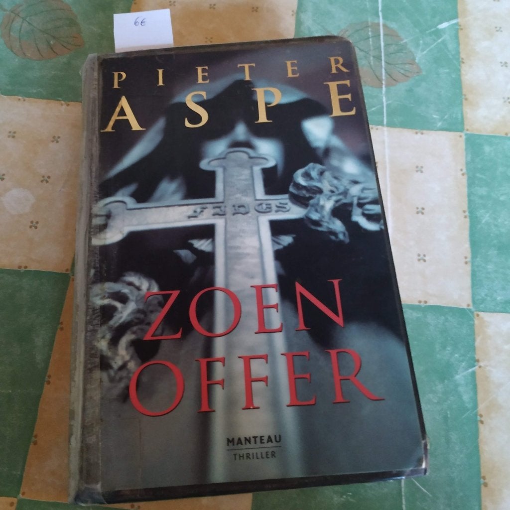 Pieter Aspe "zoenoffer" leesboek, Boeken, Ophalen of Verzenden