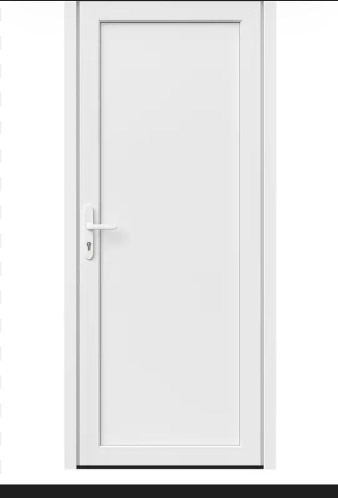 Voordeur pvc, Doe-het-zelf en Bouw, Ophalen, Nieuw, Glas, Buitendeur