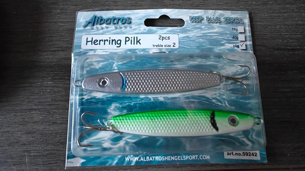 Pilkers voor haring/zeebaars/makreel, Watersport en Boten, Hengelsport | Zeevissen, Ophalen, Nieuw