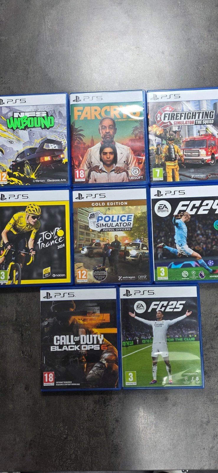 8 ps5 spelletjes te koop, Games en Spelcomputers, Ophalen