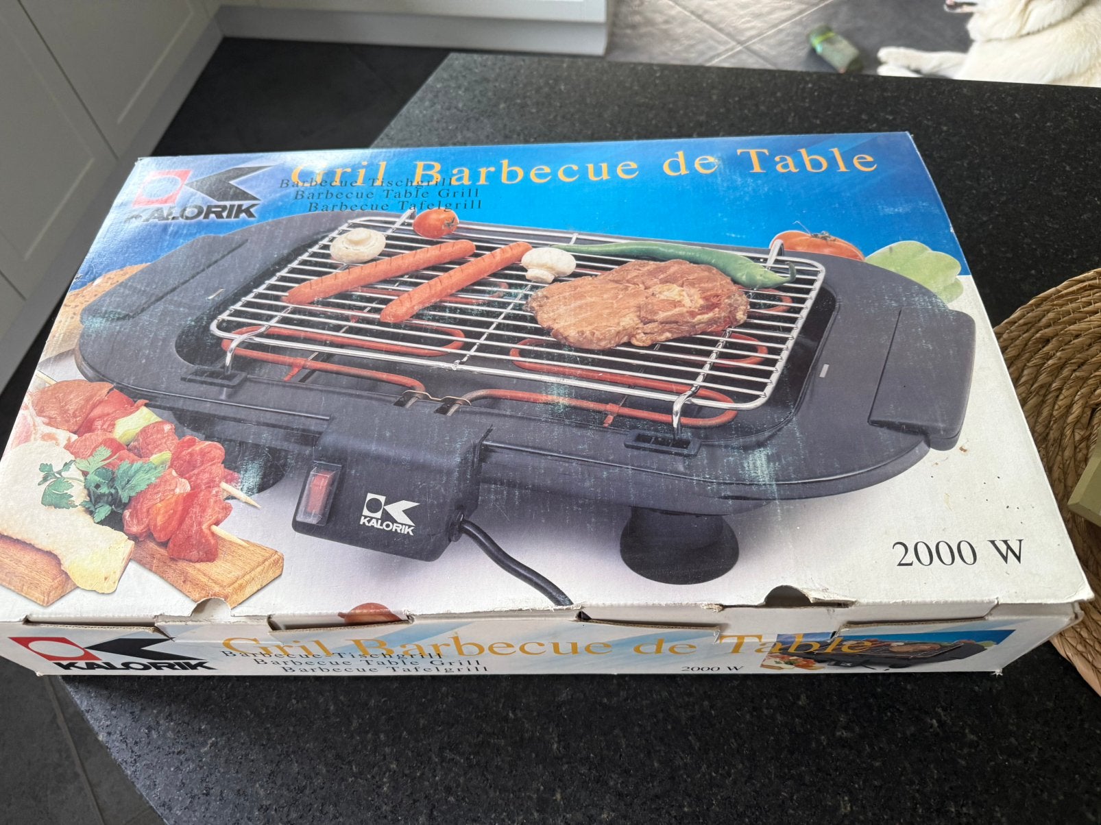 Tafel bbq, Enlèvement, Utilisé