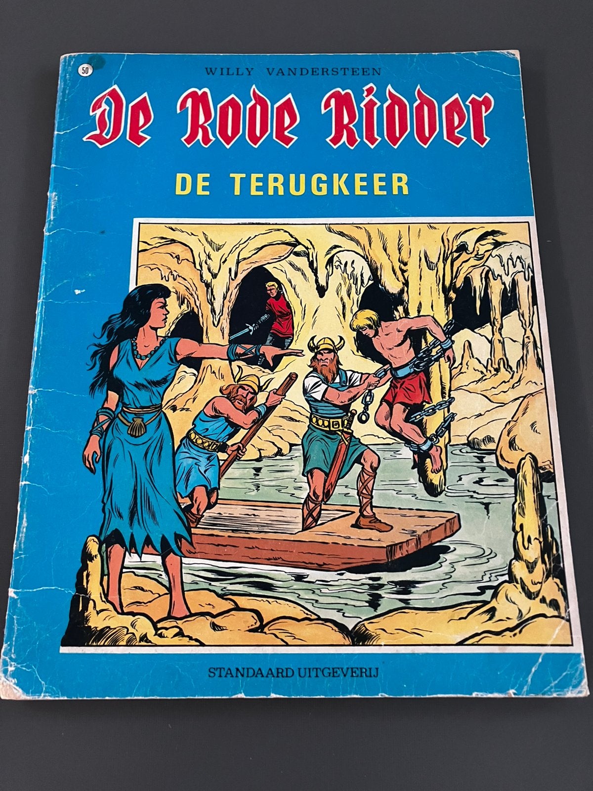 De rode ridder, zwart-wit 1980, nr 50 De terugkeer., Ophalen of Verzenden, Zo goed als nieuw