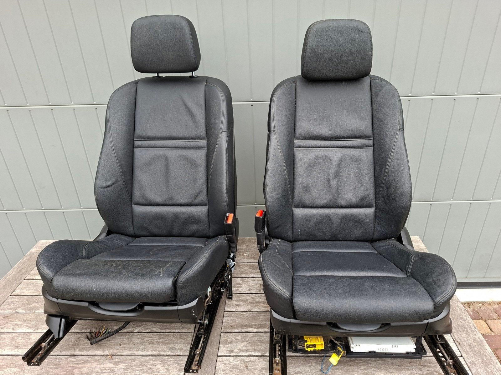 Set Originele BMW Lederen Sportstoelen (E60/E61/E70) – Zwart, Ophalen, BMW