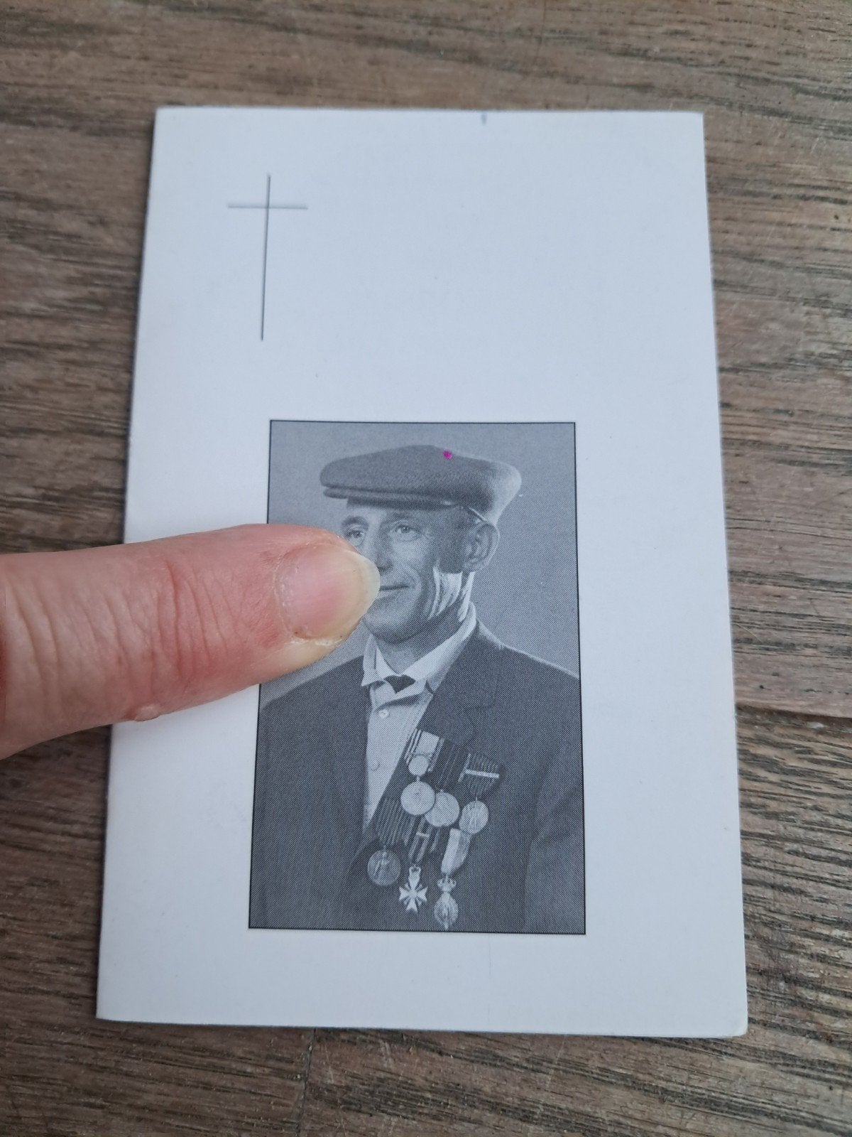 bp veteran 40-45, cours de français, 1923-1999, Collections, Images pieuses & Faire-part, Enlèvement ou Envoi