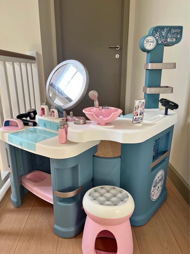 Smoby My Beauty Center – Schoonheidssalon, Ophalen, Zo goed als nieuw, Poppenhuis