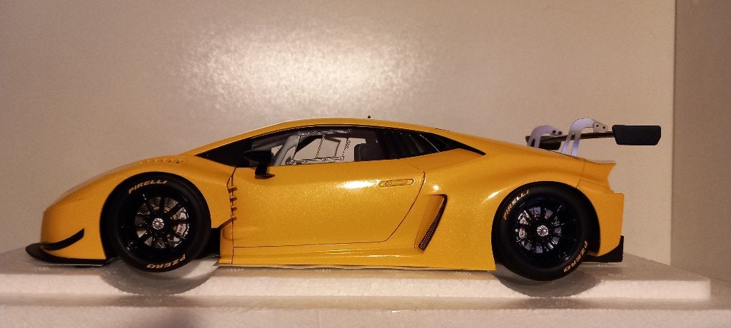 1/18 Lamborghini Huracán V10 GT3 2015 Autoart, Ophalen of Verzenden, Nieuw, Auto, Autoart