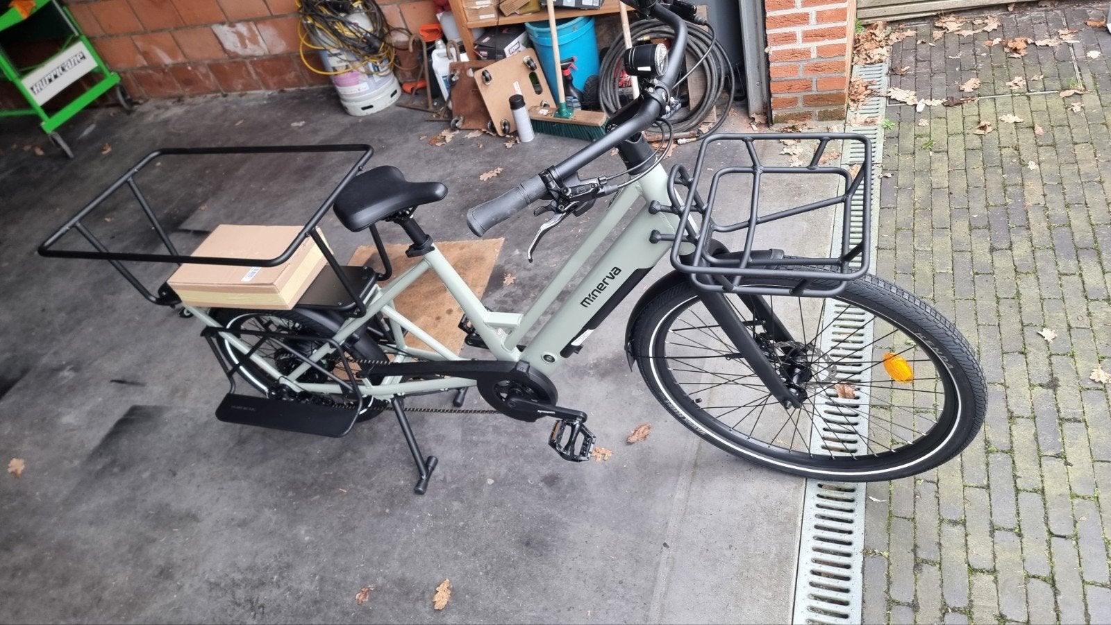 Minerva elektrische longtail, Fietsen en Brommers, Ophalen