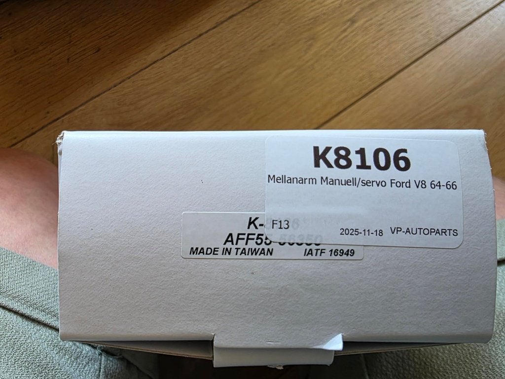 K8106 - Bras direction Ford V8 Mustang, Mercury 64-66 NEUF, Auto-onderdelen, Ophanging en Onderstel, Ford, Nieuw, Ophalen