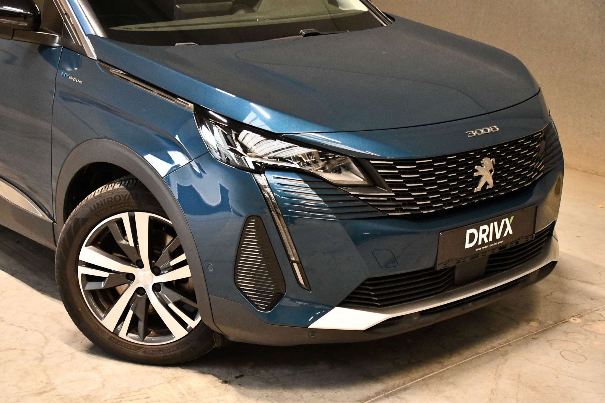Peugeot 3008 Hybride - Allure - Cruise Control - 360 Camer, Auto's, Automaat, Gebruikt, 4 cilinders, Blauw