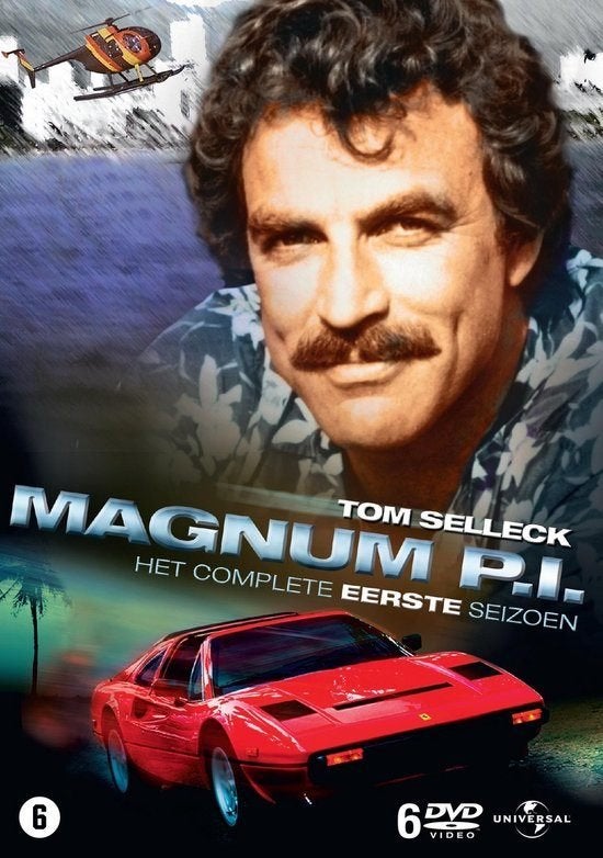 Magnum P.I. - Seizoen 1, Cd's en Dvd's, Dvd's | Tv en Series, Seizoen 1, Verzenden, Alle leeftijden, Nederlands