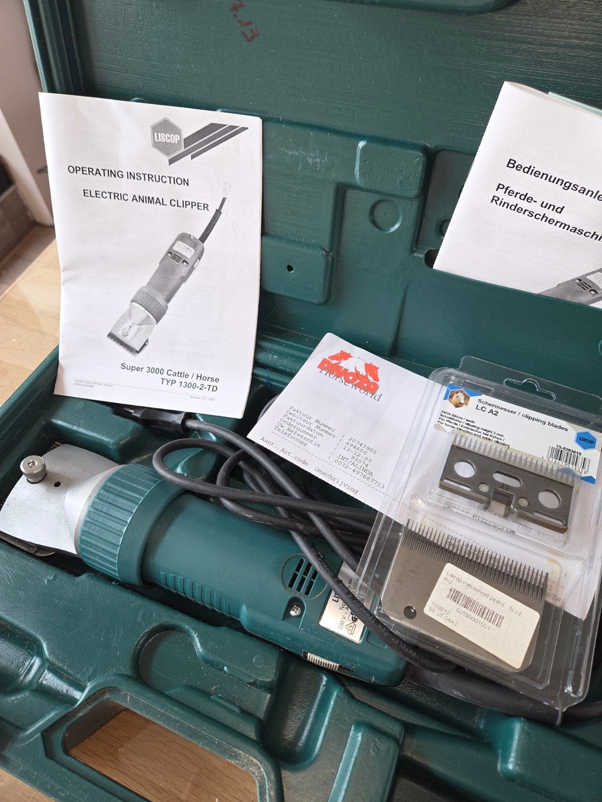 Liscop Super 3000 scheermachine, Animaux & Accessoires, Chevaux
