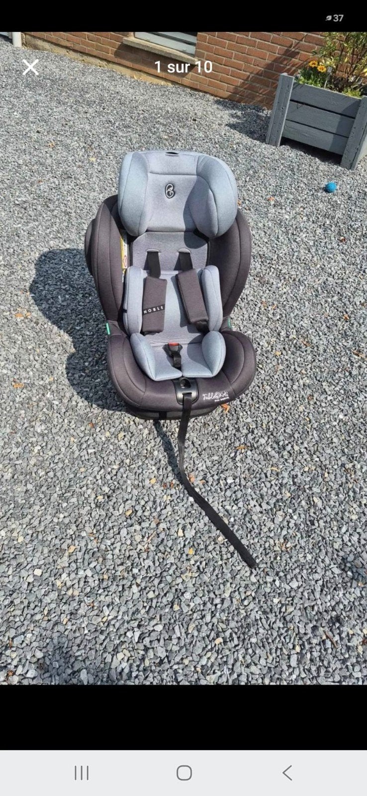 Siège auto bébé., Gebruikt, Verstelbare rugleuning, Isofix, 0 t/m 13 kg