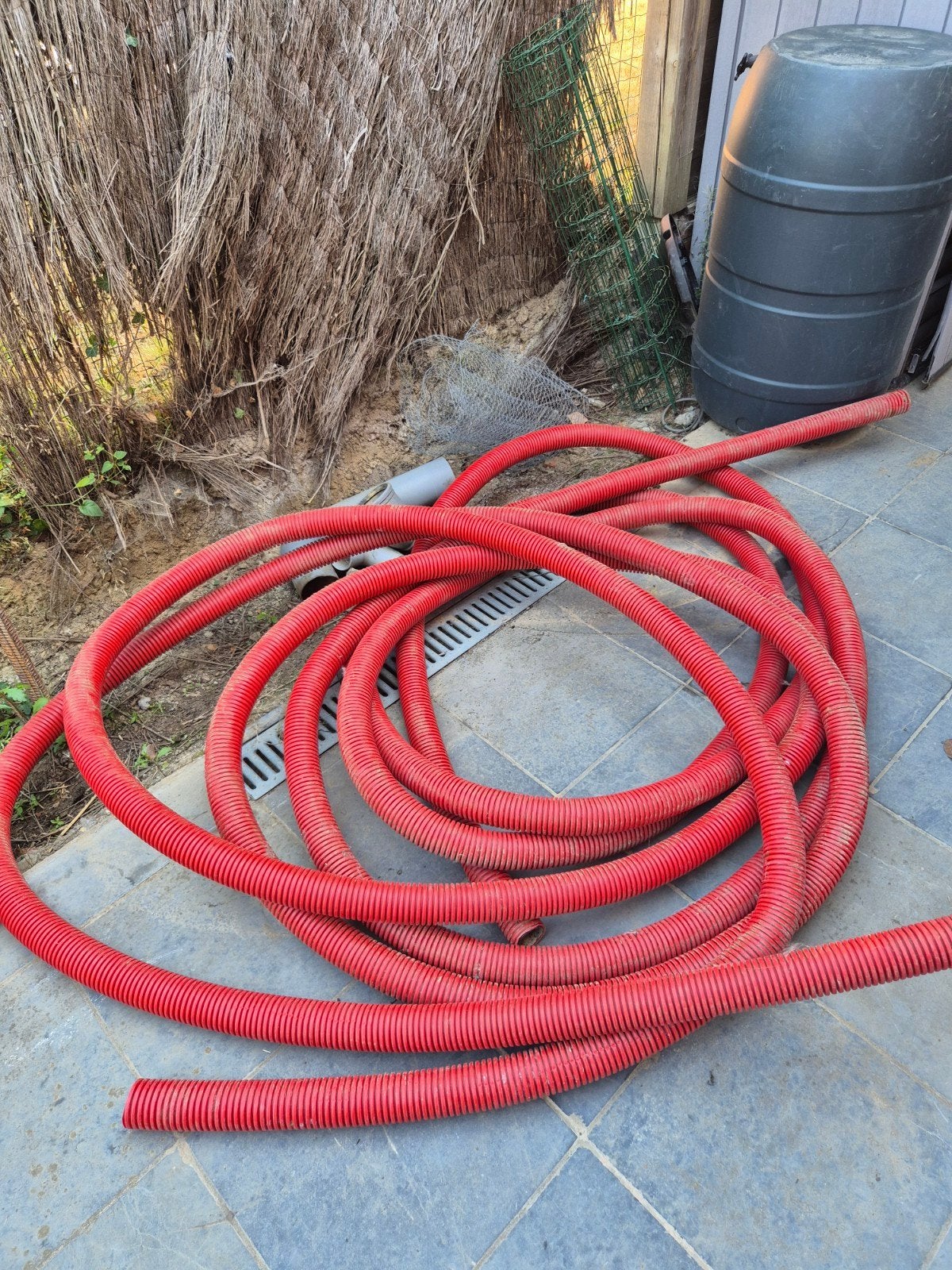 flexibele kabelbuis, Doe-het-zelf en Bouw, Buizen en Afvoer, Ophalen, Overige materialen, 6 meter of meer, Overige typen